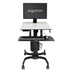 Ergotron WorkFit-C Single HD Sit-Stand Workstation, 24-216-085