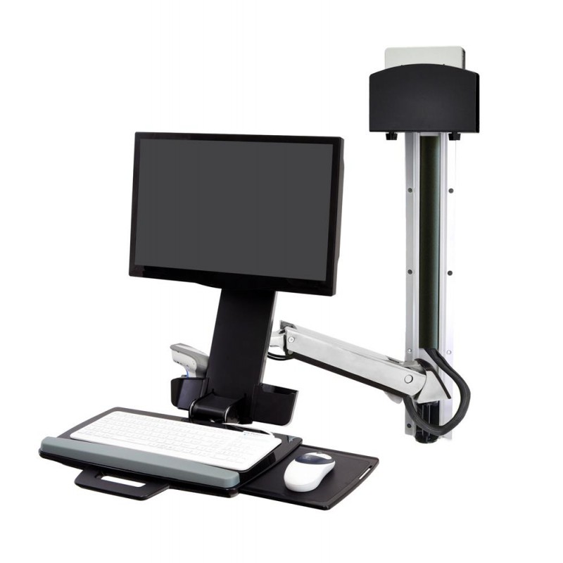 Ergotron StyleView Sit-Stand Combo System, 45-273