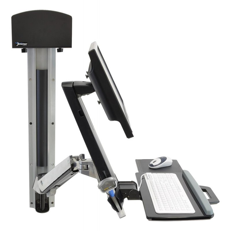 Ergotron StyleView Sit-Stand Combo System, 45-273