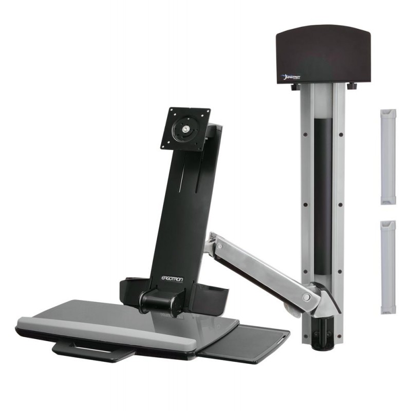 Ergotron StyleView Sit-Stand Combo System, 45-273