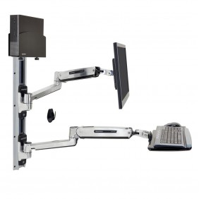 Ergotron LX Sit-Stand Wall Mount System, 45-359-026