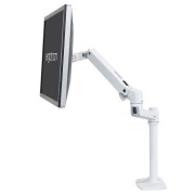 Ergotron LX 台式 LCD 支臂 高杆, 45-537-216 (亮白)