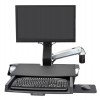 Ergotron SV Combo Arm with Worksurface & Pan