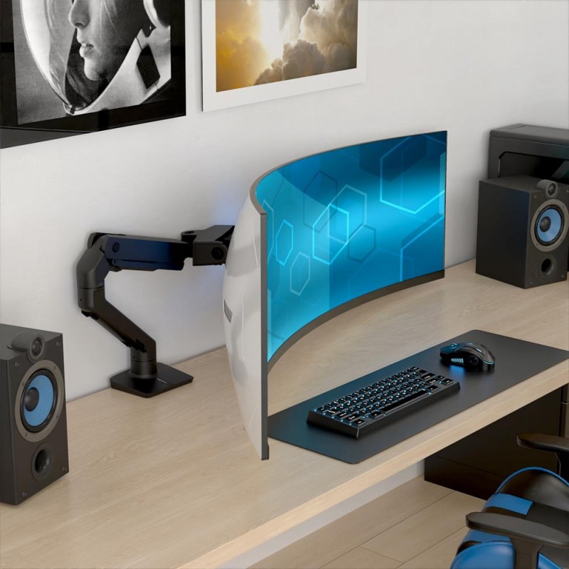 Ergotron HX Desk Monitor Arm with VHD Pivot