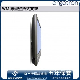 Ergotron WM Low Profile Wall Mount, 60-604-003 (SILVER)