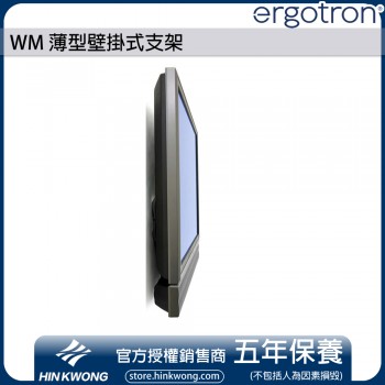Ergotron WM 薄型壁掛式支架, 60-604-003 (銀色)
