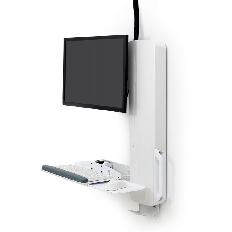 Ergotron StyleView Sit-Stand Vertical Lift, High Traffic Area