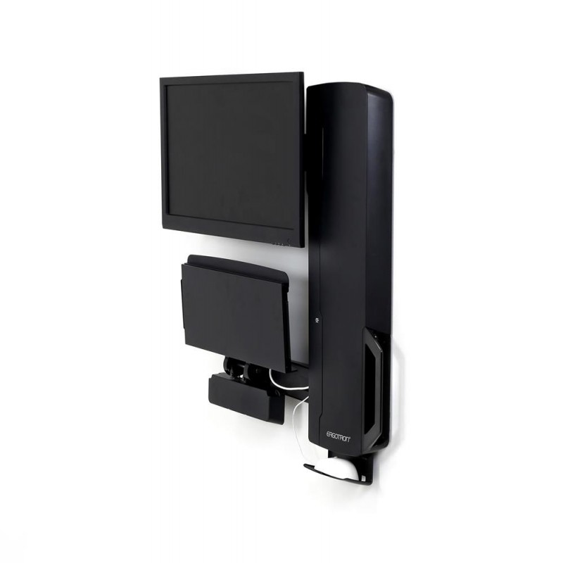 Ergotron StyleView Sit-Stand Vertical Lift, High Traffic Area