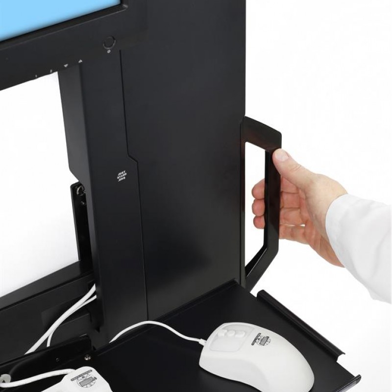 Ergotron StyleView Sit-Stand Vertical Lift, High Traffic Area