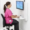 Ergotron StyleView Sit-Stand Vertical Lift, High Traffic Area