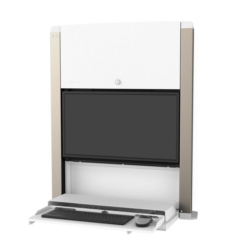 Ergotron CareFit Enclosure Wall-mount computer workstation