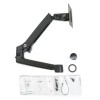 Ergotron LX Arm, Extension and Collar Kit, 98-130-224 (Matte Black) Dual monitor arm | Dual monitor riser