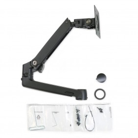 Ergotron LX Arm, Extension and Collar Kit, 98-130-224 (Matte Black)