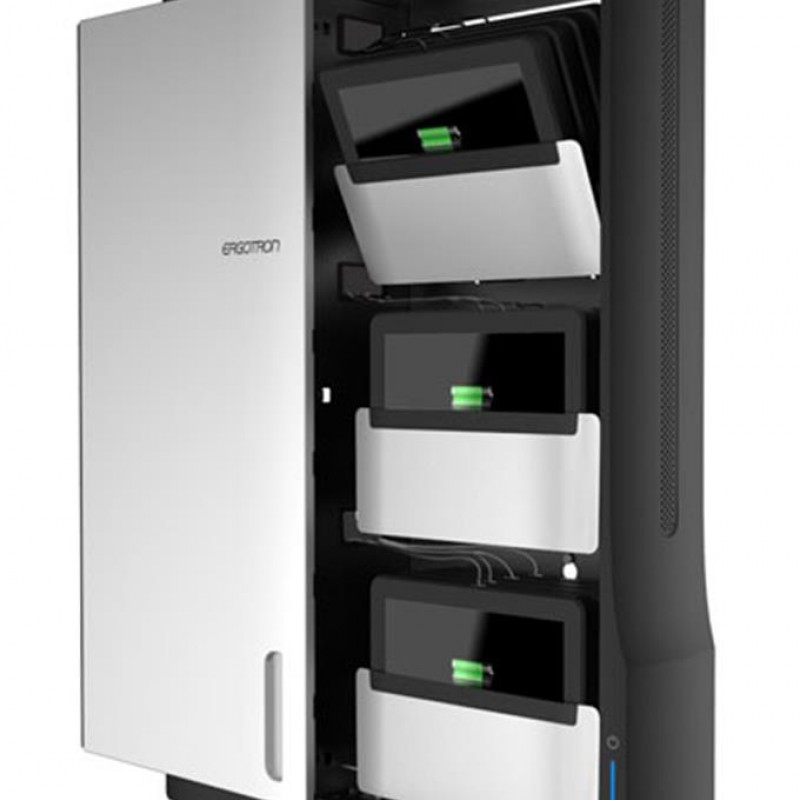 Ergotron Zip12 Charging Wall Cabinet, DM12-1006-3