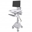 Ergotron StyleView Electric Lift Cart, SV42-7302-3