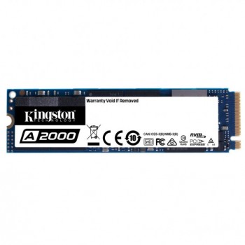Kingston A2000 M.2 2280 PCIe M.2 NVMe SSD, SA2000M8/250G
