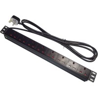 Eight 8-Way BS13A PDU, RPH-08NF-13A-13A