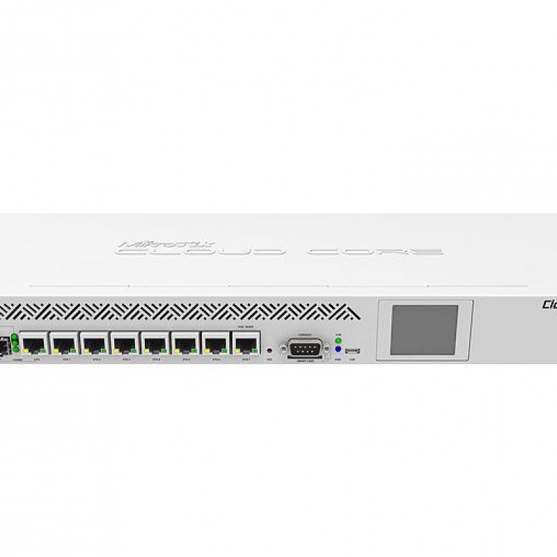 MikroTik 8 Ports Ethernet Router, CCR1009-7G-1C-1S+