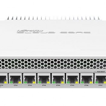 MikroTik 8 Ports 路由器, CCR1009-7G-1C-PC