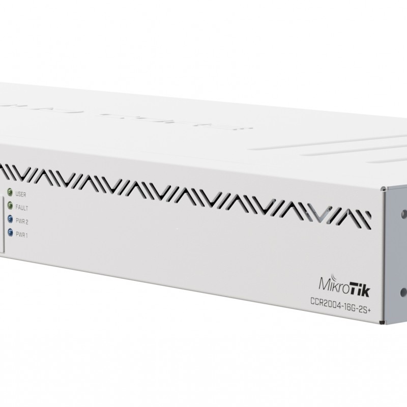 MikroTik 18 Ports 路由器, CCR2004-16G-2S+路由器