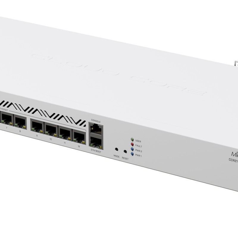 MikroTik 17 Ports 路由器, CCR2116-12G-4S+路由器