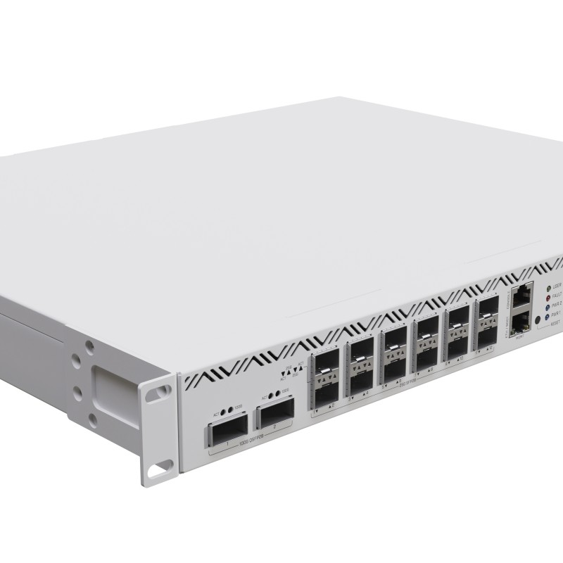 MikroTik 15 Ports 路由器, CCR2216-1G-12XS-2XQ路由器