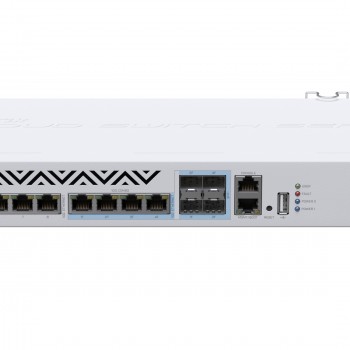 MikroTik 12 Ports Ethernet Router, CRS312-4C+8XG-RM