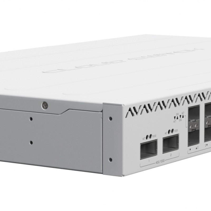 MikroTik 16 Ports 路由器, CRS518-16XS-2XQ-RM路由器
