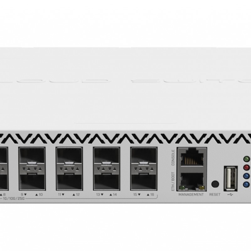 MikroTik 16 Ports 路由器, CRS518-16XS-2XQ-RM路由器