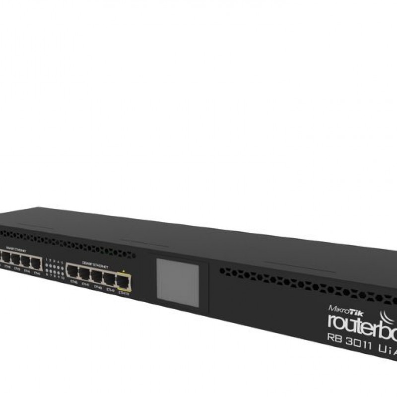 MikroTik 11 Ports Ethernet Router, RB3011UiAS-RMRouters
