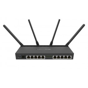 MikroTik 11 Ports WiFi 路由器, RB4011iGS+5HacQ2HnD-IN