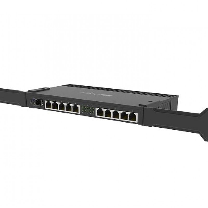 MikroTik 11 Ports Ethernet Router, RB4011iGS+RMRouters