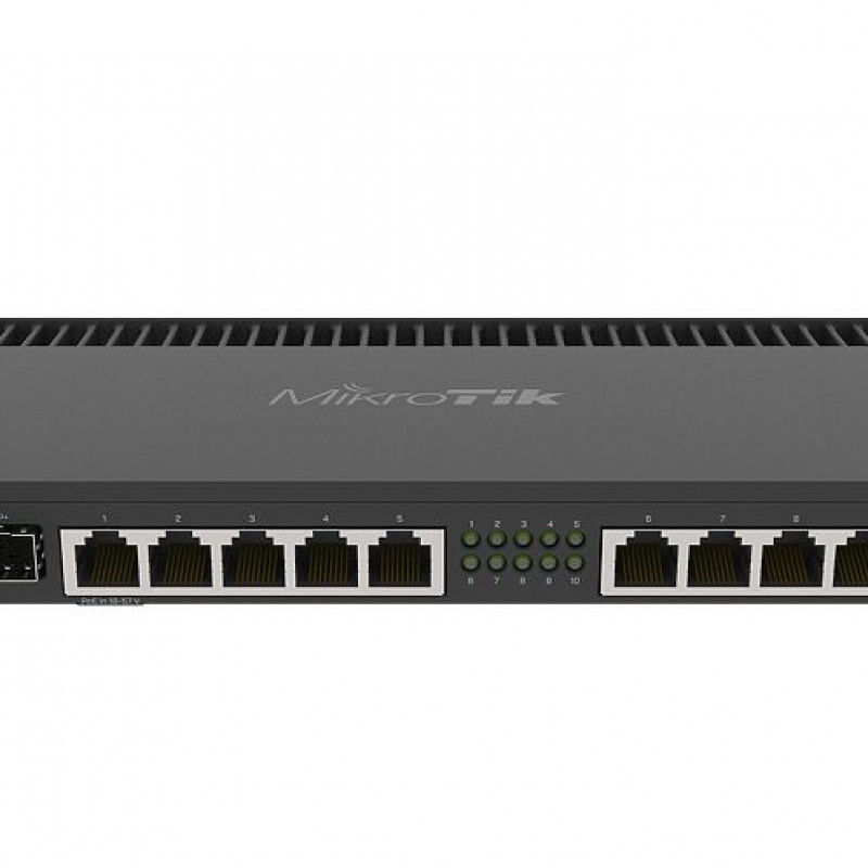 MikroTik 11 Ports Ethernet Router, RB4011iGS+RMRouters