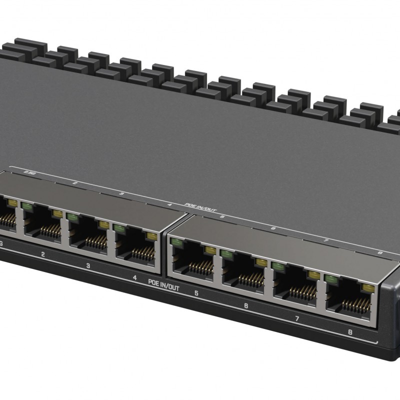 MikroTik 8 Ports Router, RB5009UPr+S+INRouters