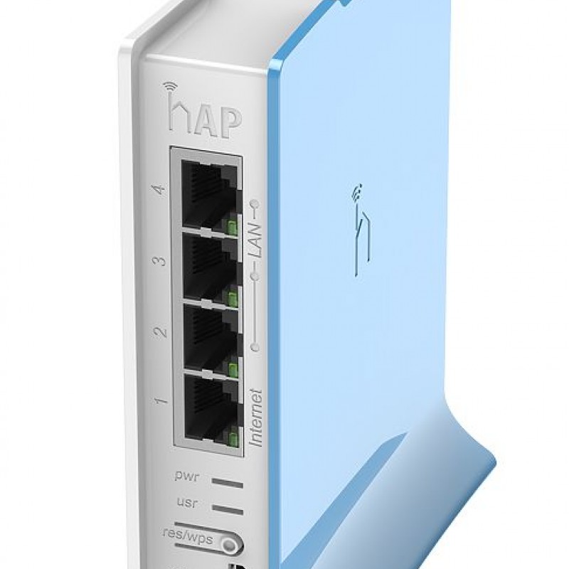 MikroTik 4 Ports 路由器, hAP lite, RB941-2nD-TC路由器