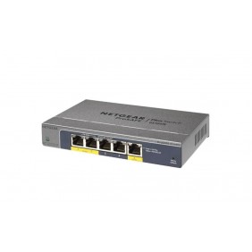 Netgear 5 Port Gigabit Plus PoE 非管型交換器, GS105PE
