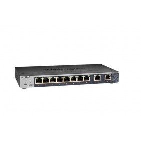 Netgear 8 Port Gigabit Plus 非管型交換器, GS110EMX