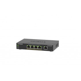 Netgear 5 Port Gigabit Plus PoE Unmanaged Switch, GS305EP