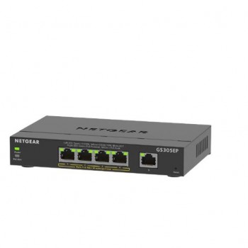 Netgear 5 Port Gigabit Plus PoE Unmanaged Switch, GS305EP