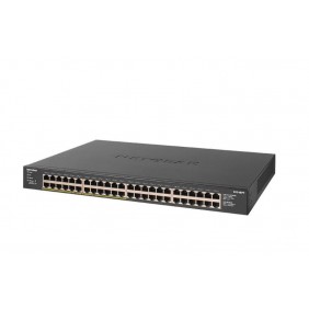 Netgear 48 Port Gigabit PoE+ 非管型交換器, GS348PP