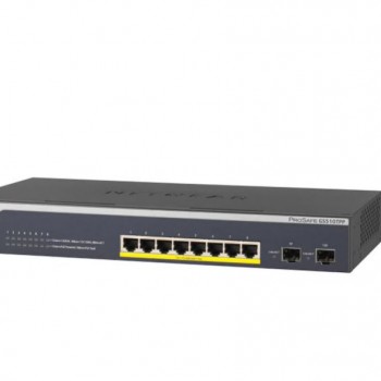 Netgear 8 Port Gigabit POE+ Smart Managed Switch, GS510TPP