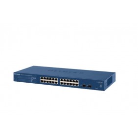 Netgear 24 Port Gigabit 智能管型交換器, GS724T-400