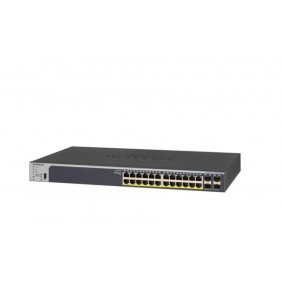 Netgear 24 Port Gigabit POE+ 智能管型交換器, GS728TPP