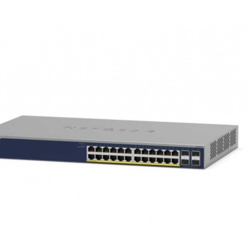 Netgear 24-Port Gigabit PoE+ Smart Managed Switch, GS728TPPv3Switches