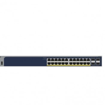 Netgear 24-Port Gigabit PoE+ Smart Managed Switch, GS728TPv3