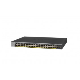 Netgear 48 Port Gigabit POE+ Smart Managed Switch, GS752TPP