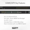Netgear 30 port AV Line Managed Switch, GSM4230PXSwitches