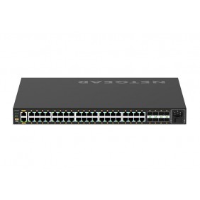 Netgear 48 port AV Line 管理型交換器, GSM4248PX