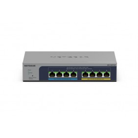 Netgear 8-Port Multi-Gigabit PoE+ 智能管型交換器, MS108TUP