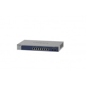 Netgear 8 Port Multi-Gigabit/10G 智能管型交換器, MS510TXM